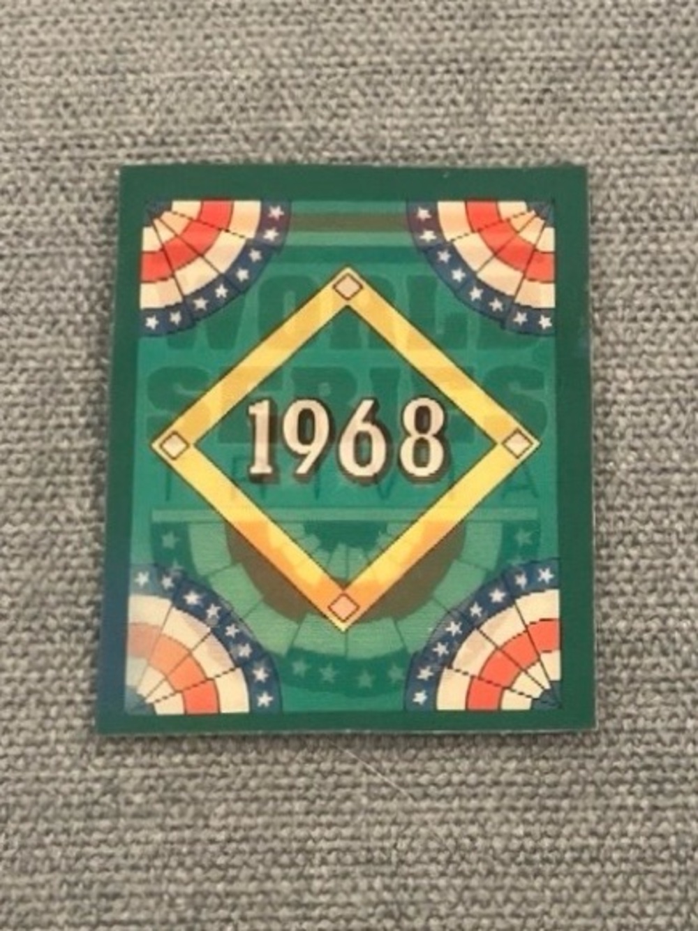 1991 Score 1968 Mickey Stacks World Series Trivia Card Baseball Card
